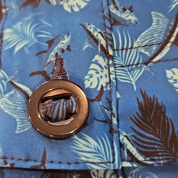 Scales Tropical Slam Marine Men's 34 Golf Quick Dry Shorts NEW - Picture 3 of 5